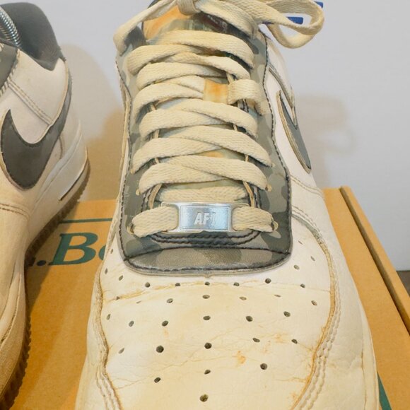 Nike Air Force 1 LV8 GS Remix Pack Sneakers Men’s Size 8 Black White Leather - Picture 12 of 15